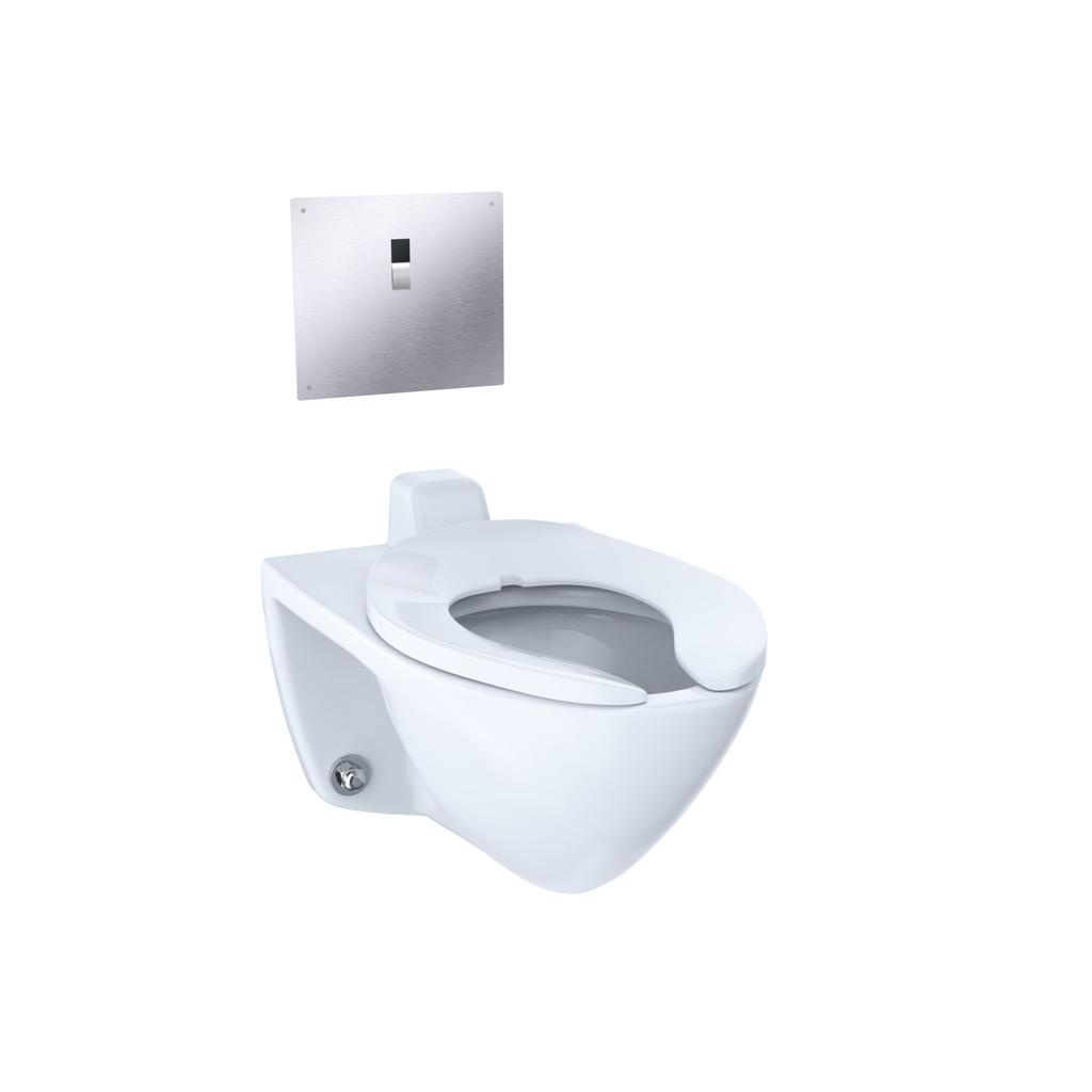 TOTO TET2GA31#SS Ecoefv Concealed Toilet W/ 14 X 12 Cover & Vb13Rb-31