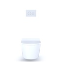 TOTO CWT447247CMFG RP Wall Hung Toilet In Wall Tank System White 3