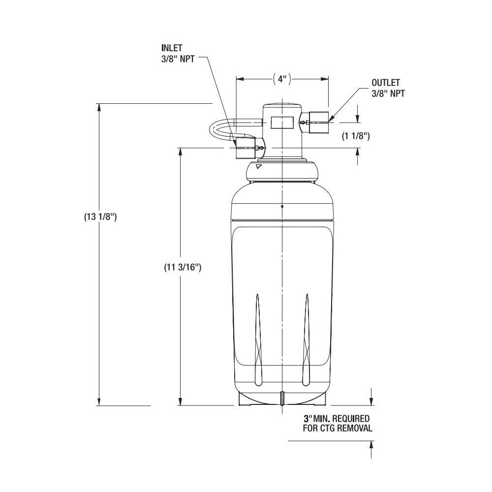 3M HF45 Replacement Cartridge Filter 2