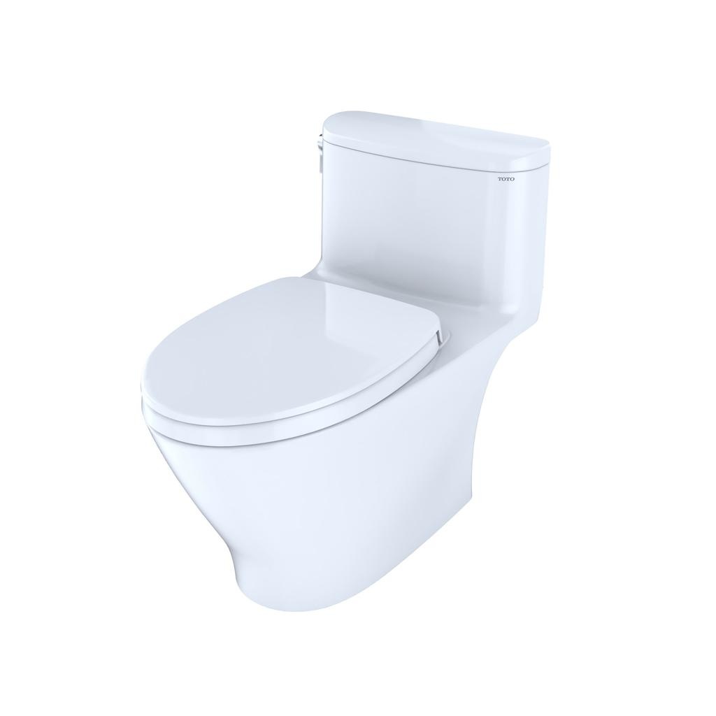 TOTO MS642124CEFG Nexus One Piece 1.28 GPF Elongated Toilet Cotton 2