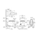 TOTO MS642124CEFG Nexus One Piece 1.28 GPF Elongated Toilet Cotton 5