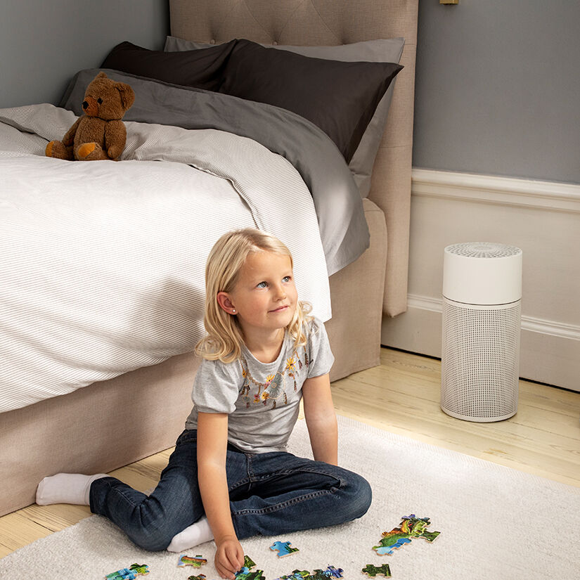 Blueair Pure 411+ Air Purifier w/Particle+ Carbon Filter