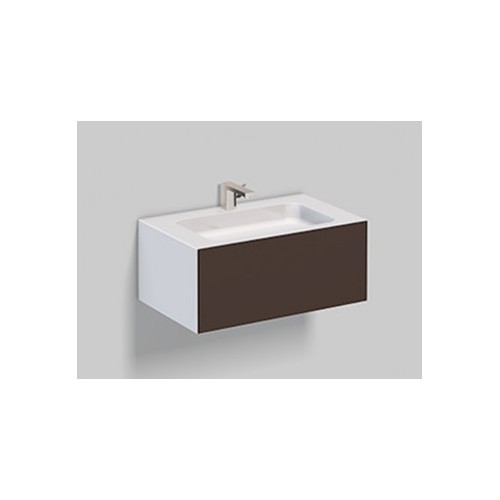 Alape 5165813000 WP.FO1 Rectangular Washplace Shadow Earth 1