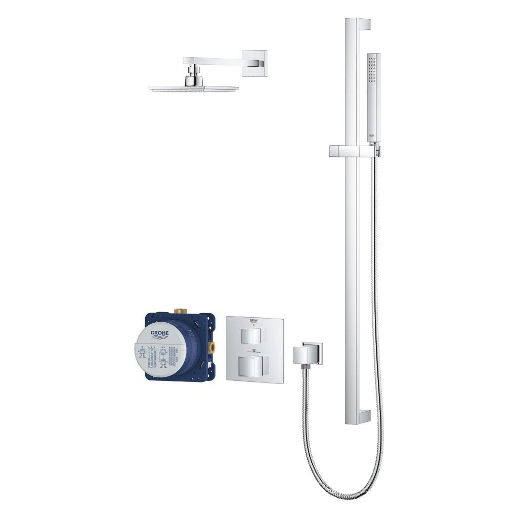Celsius Marty Fielding Stewart Island Grohe 34747000 Grohtherm Cube Thm Shwr Set Chrome