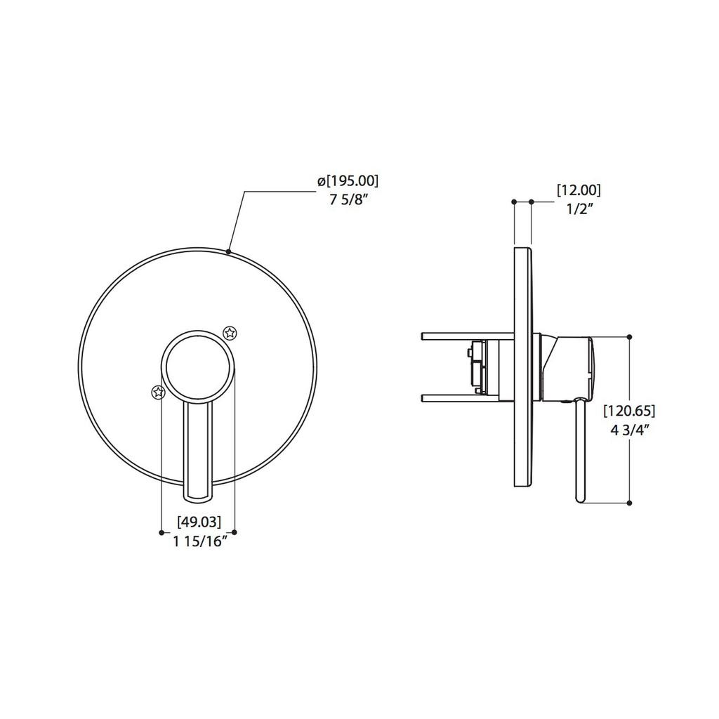 ALT 40231 Circo Thermone Trim Kit Chrome 2