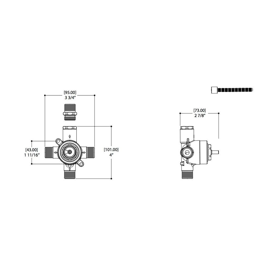 ALT 61936 Independent Diverter PEX 2