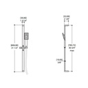 ALT 91323 Misto Thermone Shower System Chrome 2