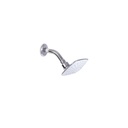 ALT 90712 Square Showerhead With Arm Chrome 1