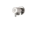 Aquabrass 1436 Waterways And Hook Round Waterway With Stop Valve Polished Chrome 1
