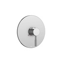 Aquabrass R4075 Geo Round Trim Set For Pressure Balance Valve 40255 Brushed Nickel 1