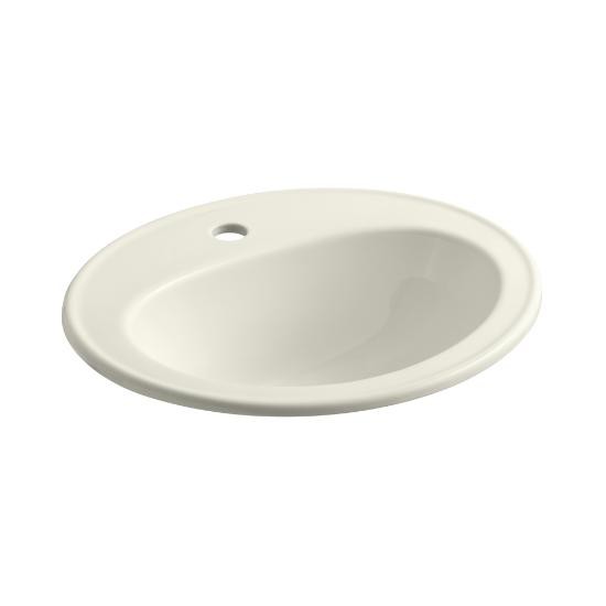 Kohler 2196-1-96 Pennington Self-Rimming Lavatory With Single-Hole Faucet Drilling 1