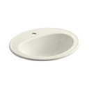 Kohler 2196-1-96 Pennington Self-Rimming Lavatory With Single-Hole Faucet Drilling 1
