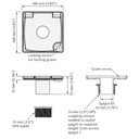 ACO 37122 Showerpoint Drain Shallow Body 2