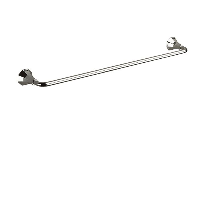 Aquabrass B9706 Serie B9700 19 Wallmount Single Towel Bar Brushed Nickel 1