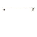 Aquabrass 1503 Serie 1500 24 Wallmount Single Towel Bar Polished Chrome 1