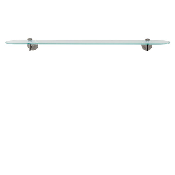 Aquabrass 1510 Serie 1500 Wallmount Glass Shelf Polished Chrome 1