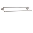 Aquabrass 4104 Serie 4100 Wallmount Double Towel Bar Polished Chrome 1