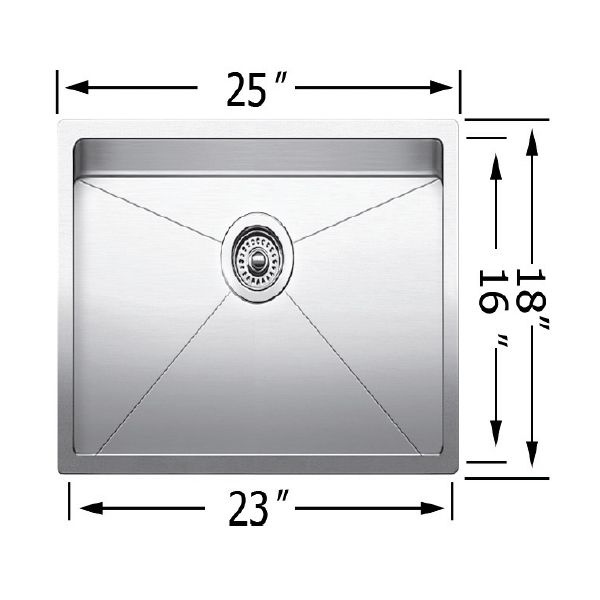 Blanco 401517 Quatrus R15 U 1 Medium Undermount Kitchen Sink 2