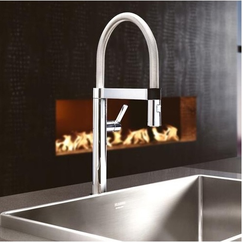 Blanco 401567 Blancoculina Mini Pull Down Dual Spray Kitchen Faucet 2