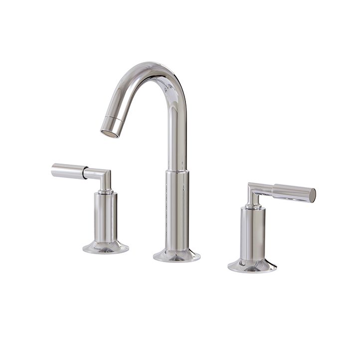 Aquabrass 27416 Geo Widespread Lavatory Faucet Polished Chrome 1