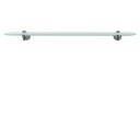 Aquabrass 1510 Serie 1500 Wallmount Glass Shelf Polished Chrome 1