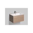 Alape 5149620620 Unit.SR4 Rectangular Washplace Grey Oak 1