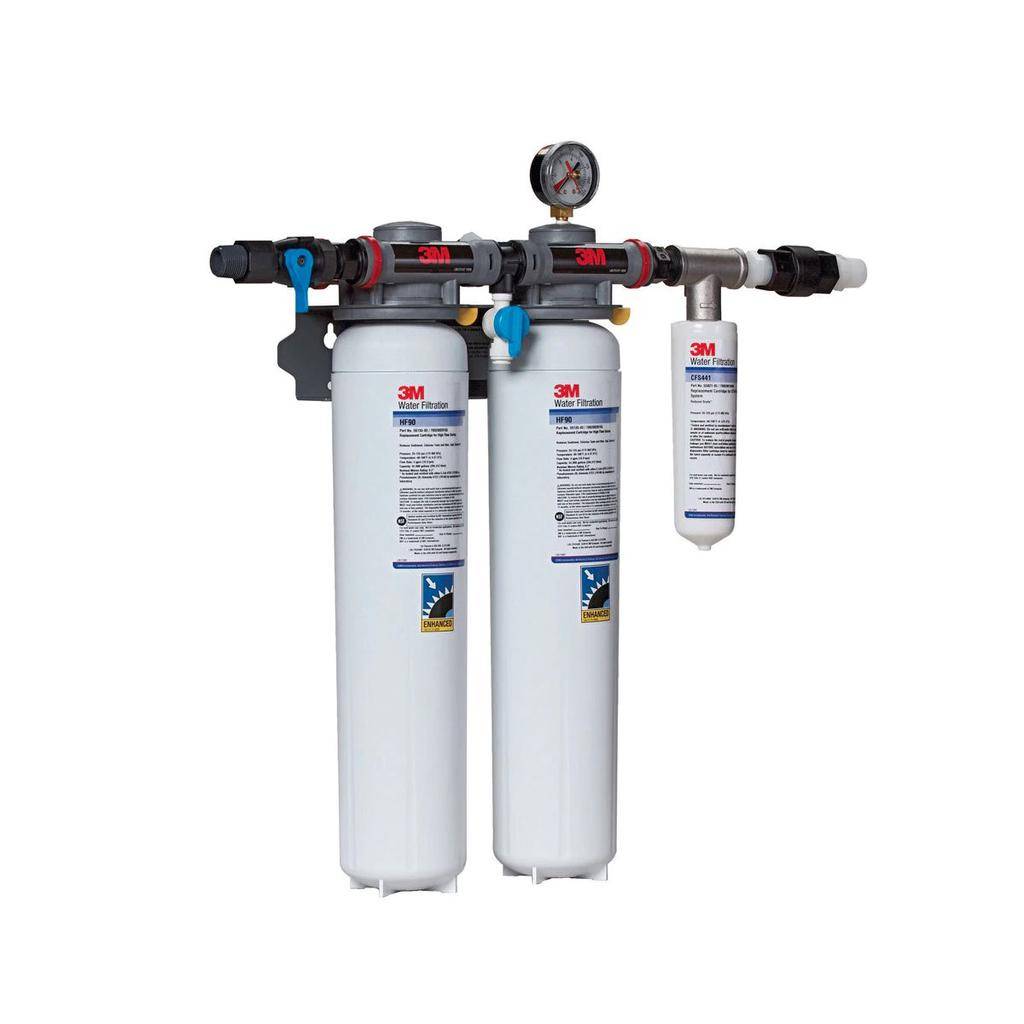 3M DP290 Dual Port 290 Series Manifold Filter System With Shut Off Valve 1