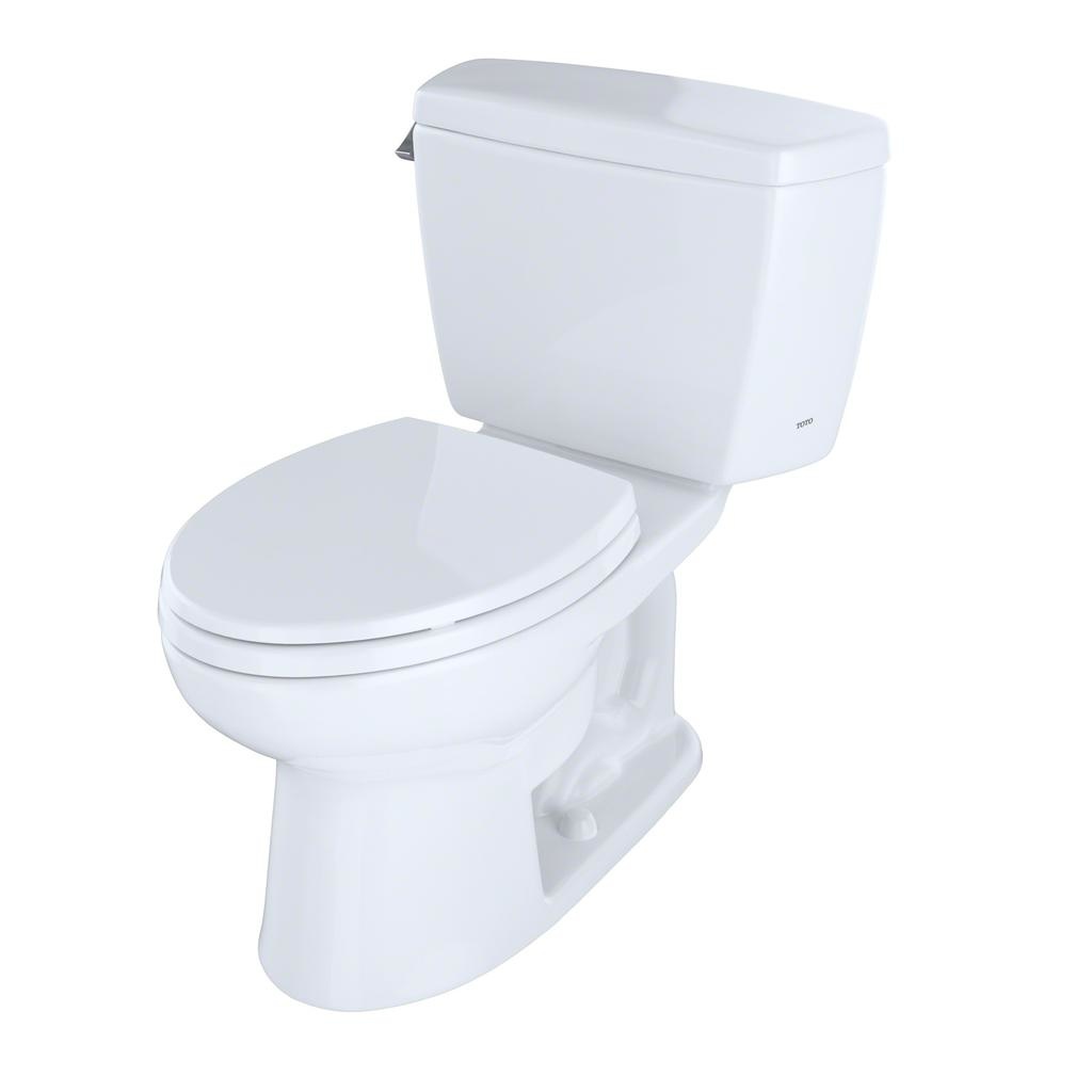 TOTO CST744E Eco Drake Two Piece Elongated Toilet Cotton 3