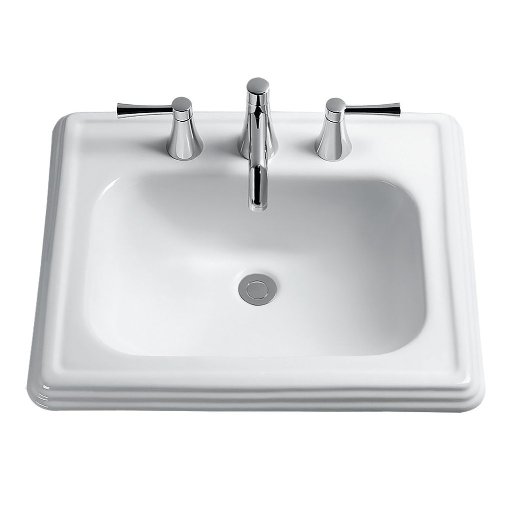 TOTO LT531#01 Promenade 1-Hole Self Rim Lav Cotton