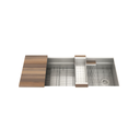 << Julien 005454 Smartstation Sink Undermount Walnut Acc. Single 48X18X10