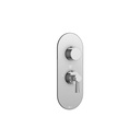 Aquabrass R3153 Otto Round Trim Set For Thermostatic Valve 12001 Polished Chrome