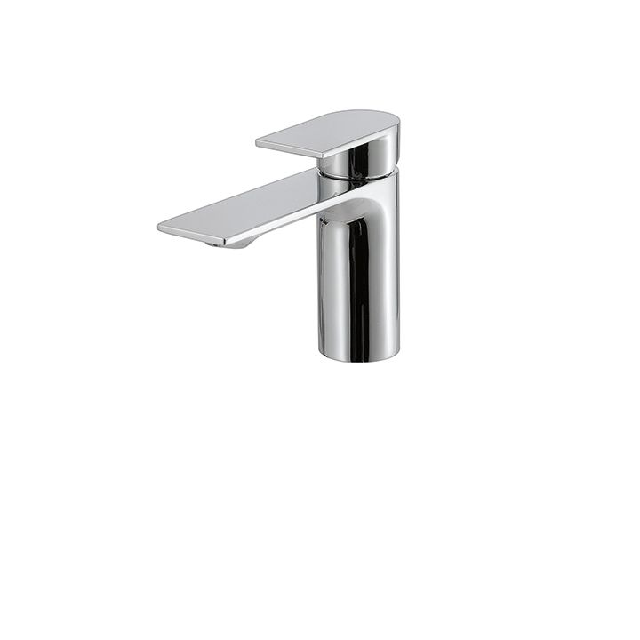 Aquabrass 92014 Alpha Single Hole Lavatory Faucet Brushed Nickel