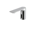 Aquabrass 92064 Alpha Touchless Single Hole Lavatory Faucet Brushed Nickel
