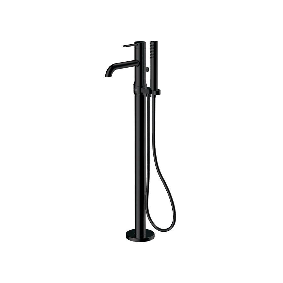 ALT 40787 Circo Floormount Tub Filler Handshower Electro Black