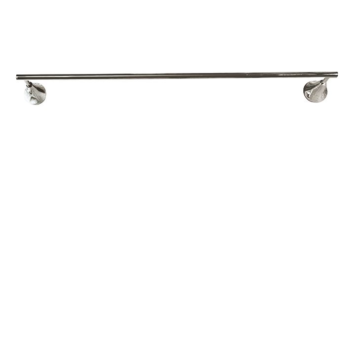 Aquabrass 1503 Serie 1500 24 Wallmount Single Towel Bar Polished Chrome